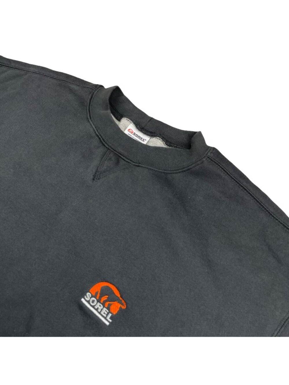 Sorel Men's Crewneck Pullover Thick Sweatshirt Gray • Medium